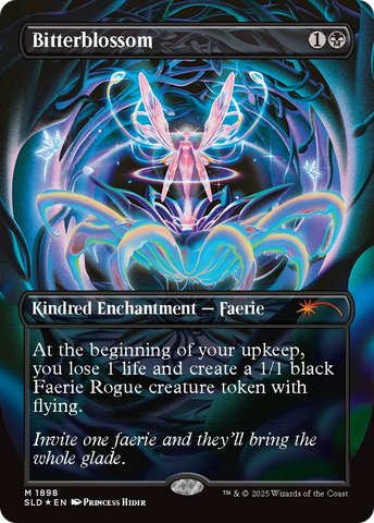 Bitterblossom (Double Rainbow Foil) [Secret Lair Drop Series]