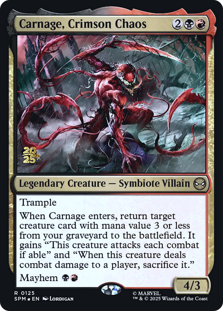 Carnage, Crimson Chaos [Wizards Play Network 2025]